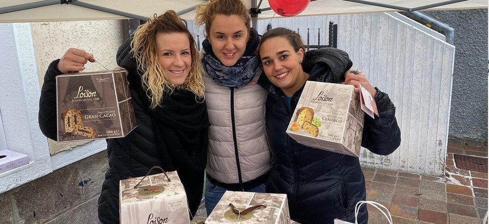I panettoni di Admo in oltre 70 piazze in tutto il Trentino