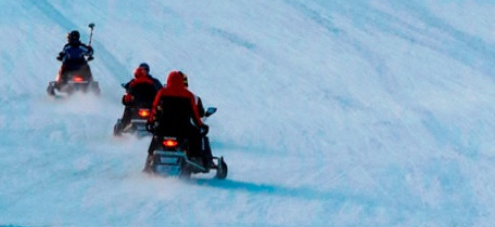 Emergenza coronavirus, in tre decidono di fare una gita in motoslitta