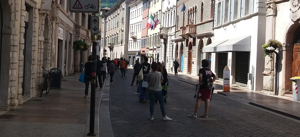 Una foto scattata alle 13 di oggi, venerdì 24 aprile Una foto scattata alle 13 di oggi, venerdì 24 aprile