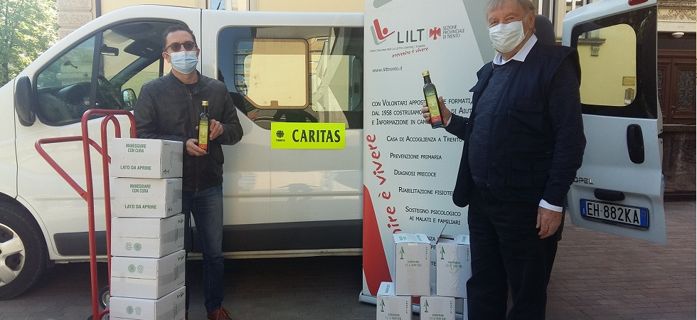 Coronavirus, la settimana della prevenzione oncologica è saltata e la Lilt regala l'olio alla Caritas