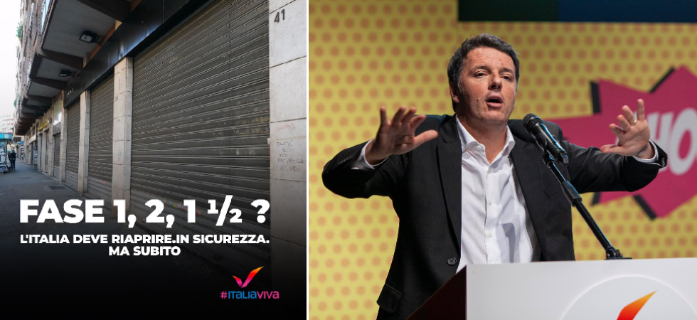 Coronavirus, Renzi attacca il governo sulla Fase 2