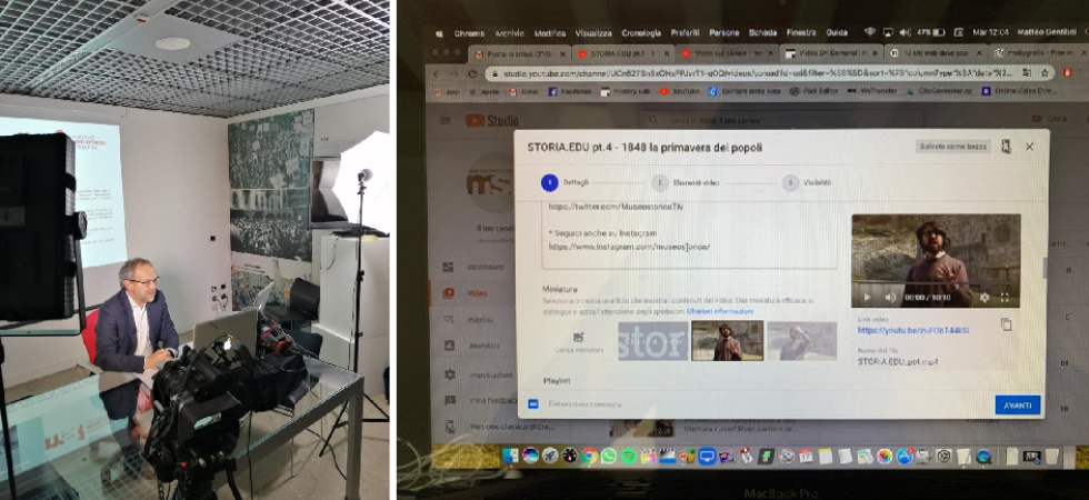 Il lavoro che "fa comunità" del Museo Storico di Trento: tra supporto alla didattica e lezioni specifiche