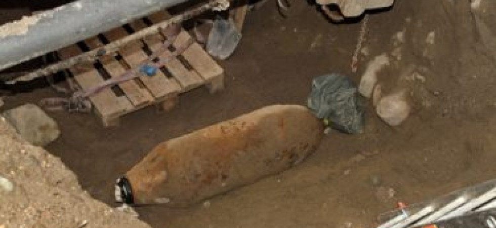 Foto d'archivio Rinvenuta a Vadena una bomba di 1.300 chili: domenica 31 maggio il disinnesco con chiusura di ferrovia e A22