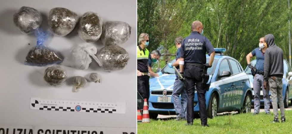 Controlli antidroga, fermato un ragazzo: nascondeva nei boxer 80 grammi di hashish