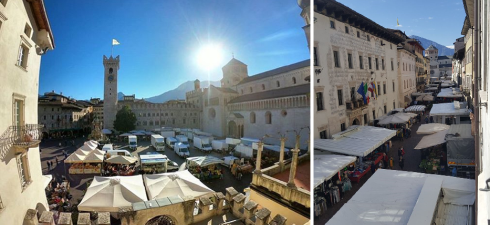 Trento, da giovedì 21 maggio il mercato tornerà al completo