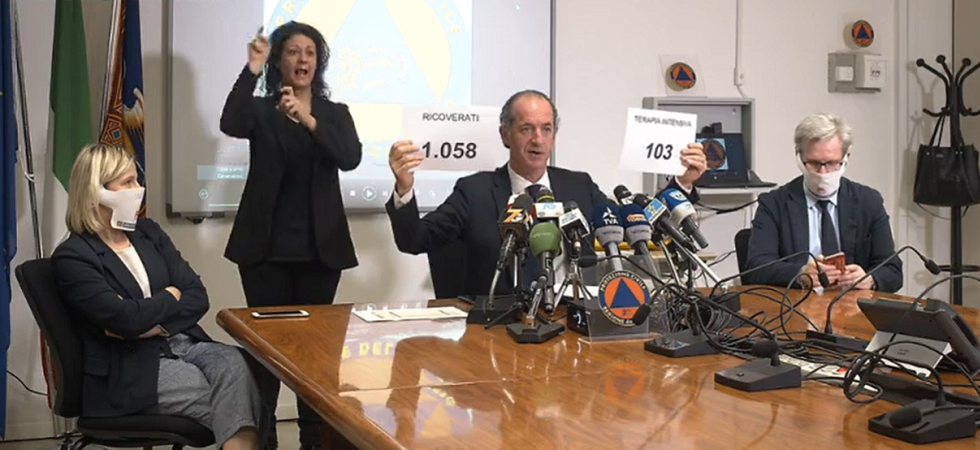 Coronavirus, Zaia vara la nuova ordinanza con più libertà, ma avverte: “Se aumentano i ricoveri tornano le restrizioni”