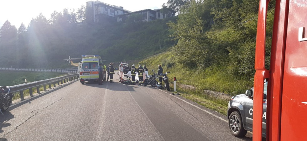 Tragedia in val di Sole, un 28enne si schianta in moto e muore