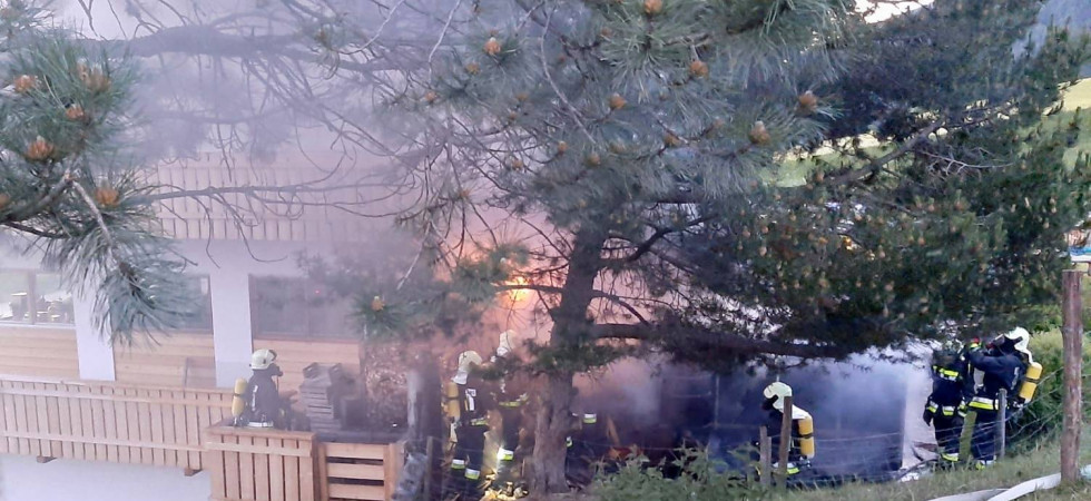 Va in fiamme un ristorante