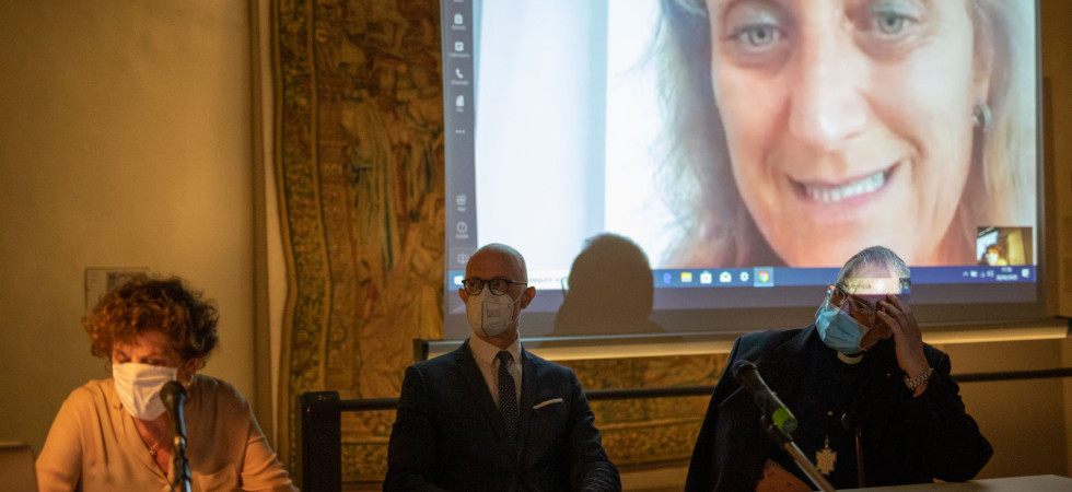 Foto di Stefano Guerrini La Fondazione Caritro acquista e concede in comodato al Museo Diocesano un importante rilievo ligneo raffigurante il