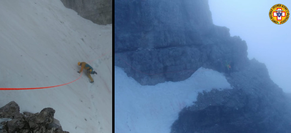 Paura per 6 alpinisti bloccati sulla Grande delle Tre Cime di Lavaredo