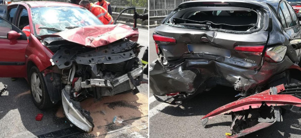Violento scontro tra due auto, tre donne sono rimaste ferite