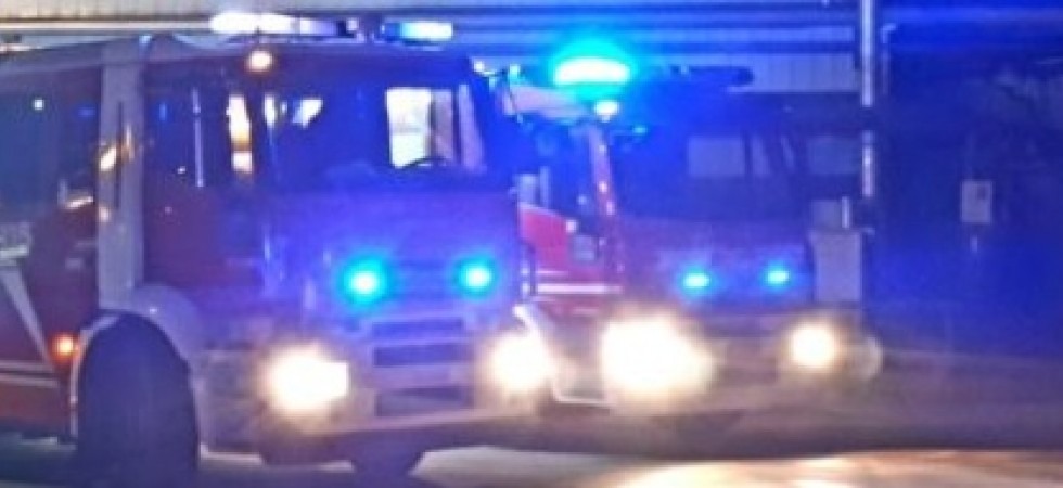Foto archivio Trento, in fiamme un plateatico di via Suffragio