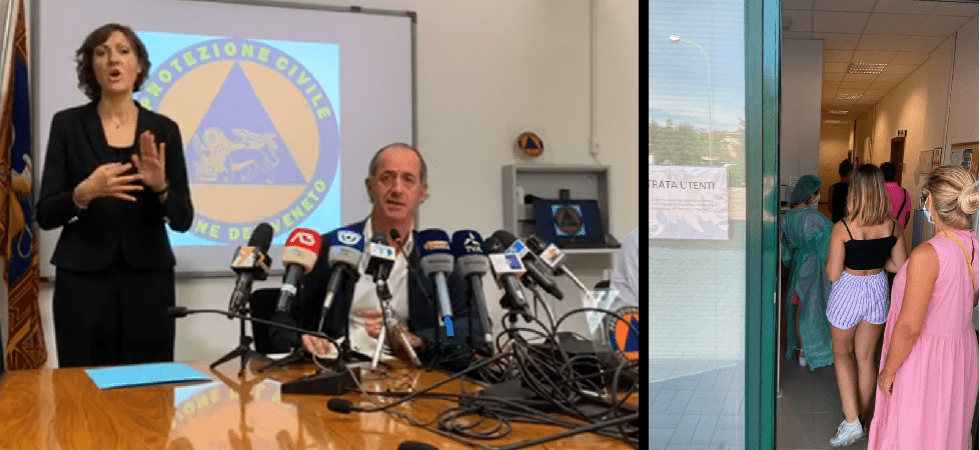 Coronavirus, 14mila test ai veneti tornati dalle vacanze