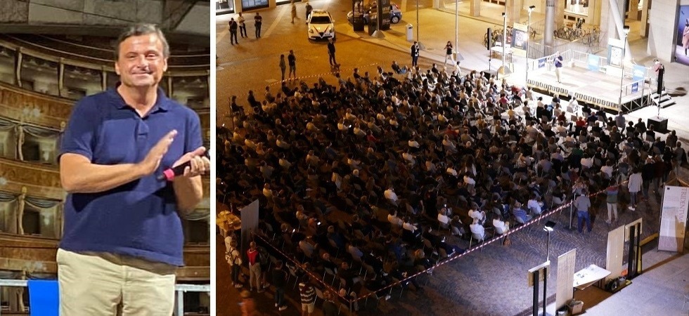 Calenda fa il tutto esaurito: “Siamo nella penosa alternativa tra Di Maio e Salvini, a Trento serve una nuova strategia”