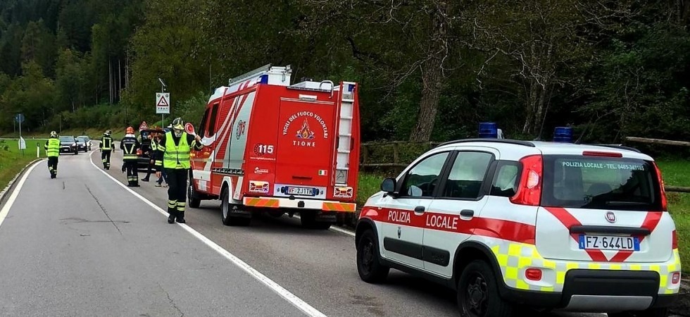 Sbuca all'improvviso sulla strada, investito e ucciso un cervo