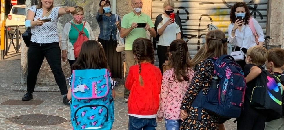 Prima campanella nelle scuole trentine, la preoccupazione dei genitori