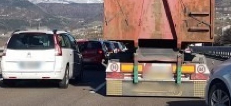Foto archivio Tamponamento a catena sulla Valsugana, code e rallentamenti