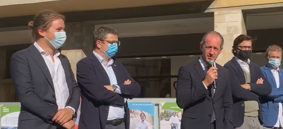 Ballottaggi, Zaia in Trentino per sostenere la destra: Votate il candidato non il partito politico''