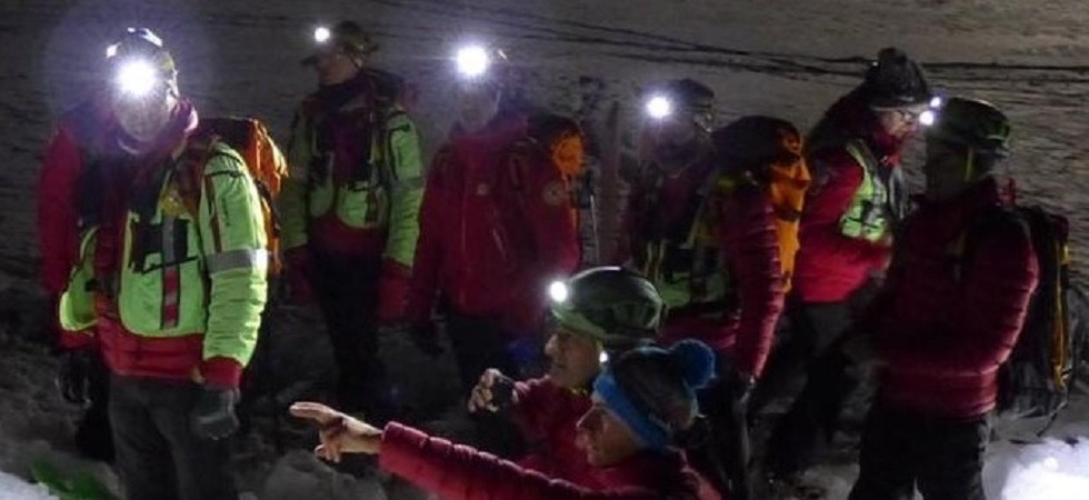 Foto d'archivio Precipita dalla ferrata e rimane bloccato a 2.600 metri rischiando l’ipotermia