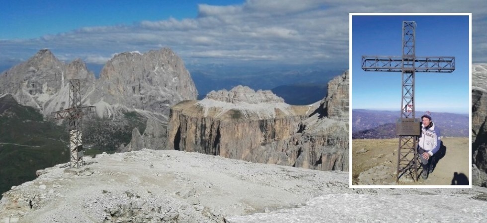 Aveva conosciuto Francesca tre anni fa sul Pordoi