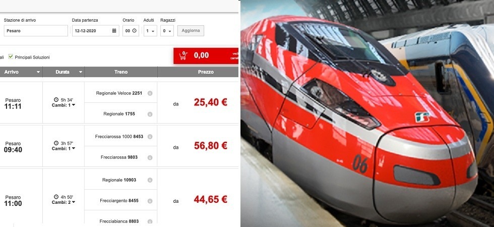 Impossibile prenotare i treni per le vacanze di Natale