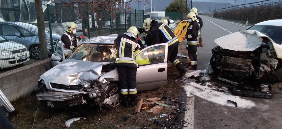Grave incidente lungo la provinciale