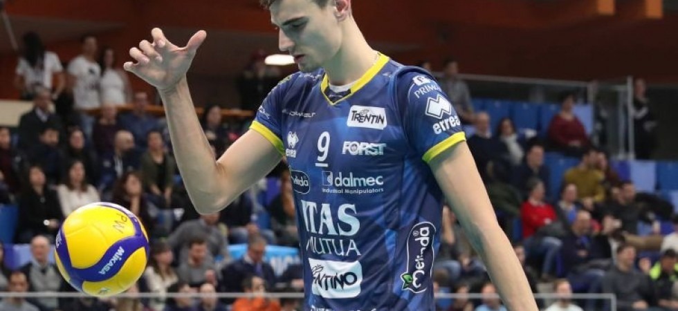 Simone Giannelli, simbolo e Capitano di Trentino Volley (foto Trabalza) Simone Giannelli, simbolo e Capitano di Trentino Volley (foto Trabalza)