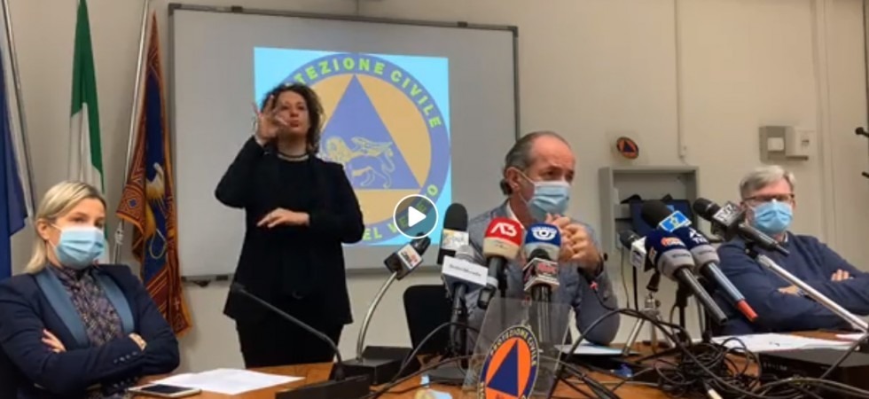 Coronavirus, Zaia ai cittadini: Andate al pronto soccorso solo per situazioni gravi
