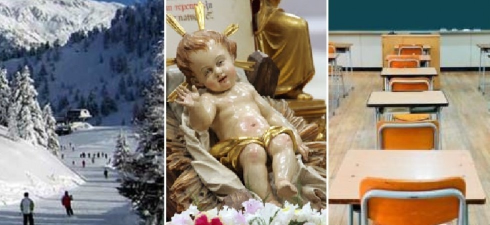 Coronavirus, scuola e impianti sciistici chiusi a dicembre