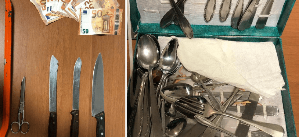 Colti in flagrante mentre rubano in un appartamento, cercano invano di darsi alla fuga