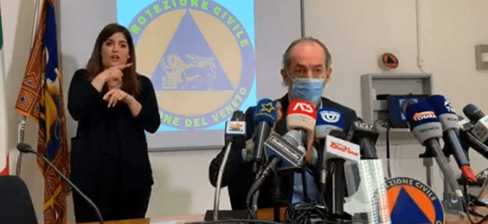 Coronavirus, oltre 1800 casi e 31 morti in Veneto