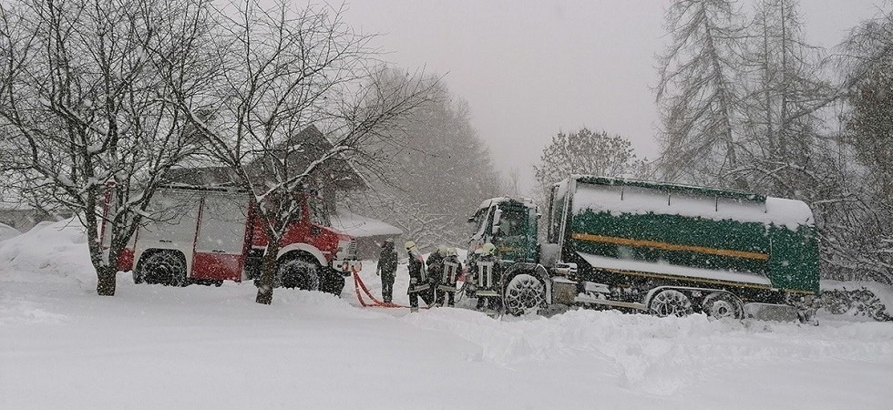 Maltempo, 500 operatori e 350 mezzi in azione lungo l'intera rete viaria del Trentino