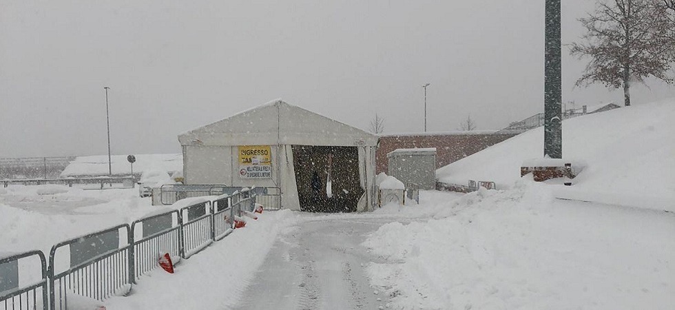 Maltempo, troppa neve e centri tamponi Covid-19 a rischio