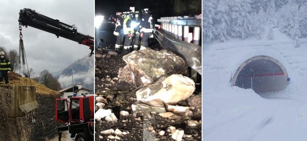 Maltempo in Trentino, è ancora allerta arancione'' tra smottamenti, frane e allagamenti