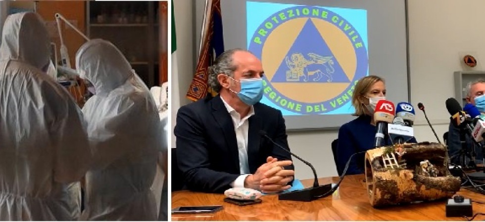 Coronavirus, Zaia: Primi tre casi della variante inglese in Veneto''