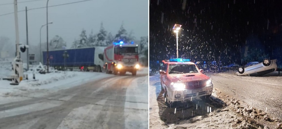 Neve e ghiaccio in Trentino Alto Adige, sono decine gli autoarticolati bloccati e diverse auto uscite di strada
