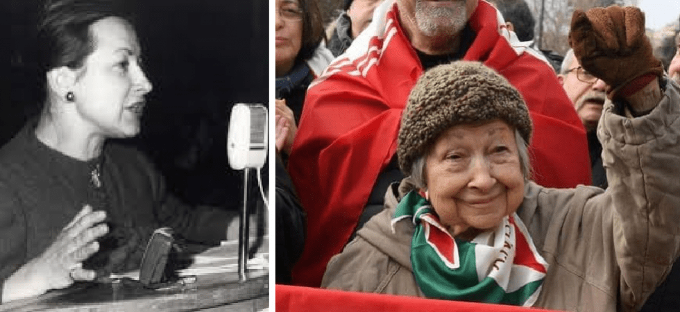 Partigiana per tutta la vita