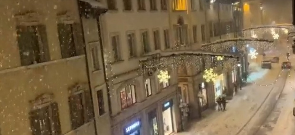 Maltempo in Trentino, torna la neve a quote basse