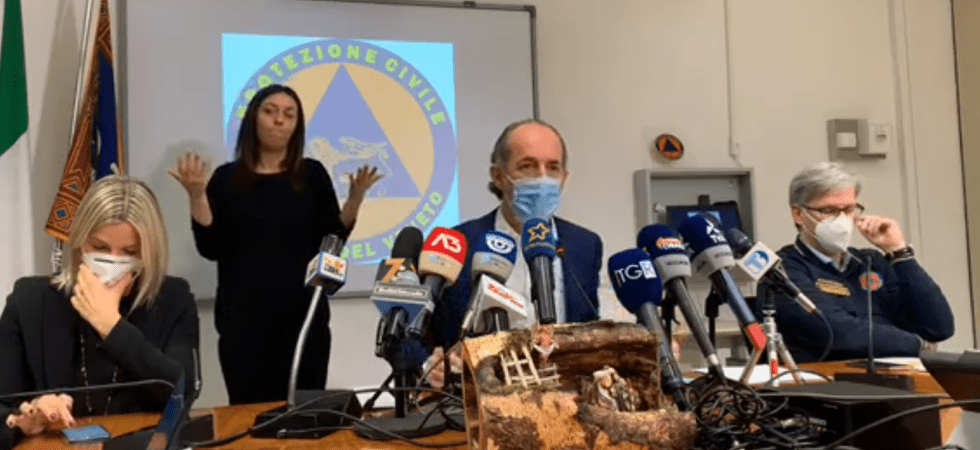 Coronavirus, nuova ordinanza in Veneto