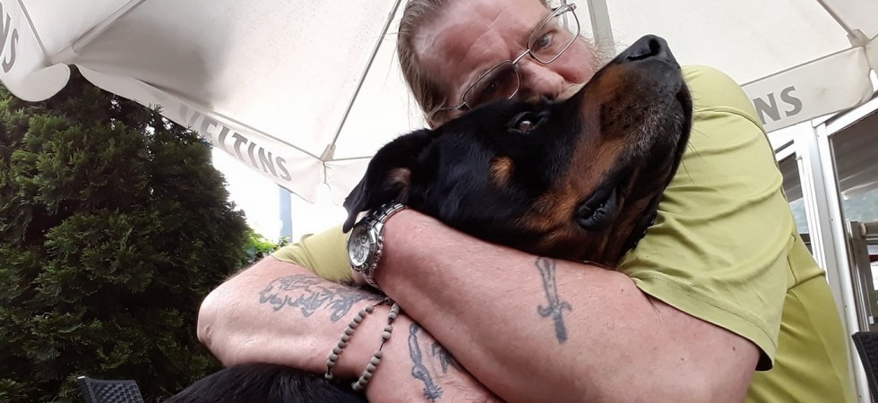 Addio a Orso, il compagno inseparabile di Paolo Beber