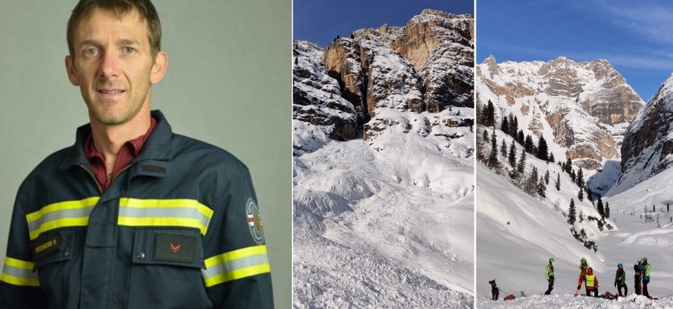 Lutto in Alto Adige, vigile del fuoco muore travolto dalla neve
