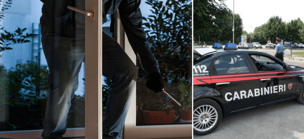 Raid di furti in una sola sera con 11 mila euro di bottino: finestre forzate e 5 case messe a soqquadro
