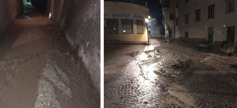 Si rompe una conduttura, diverse parti del paese rimaste senz'acqua
