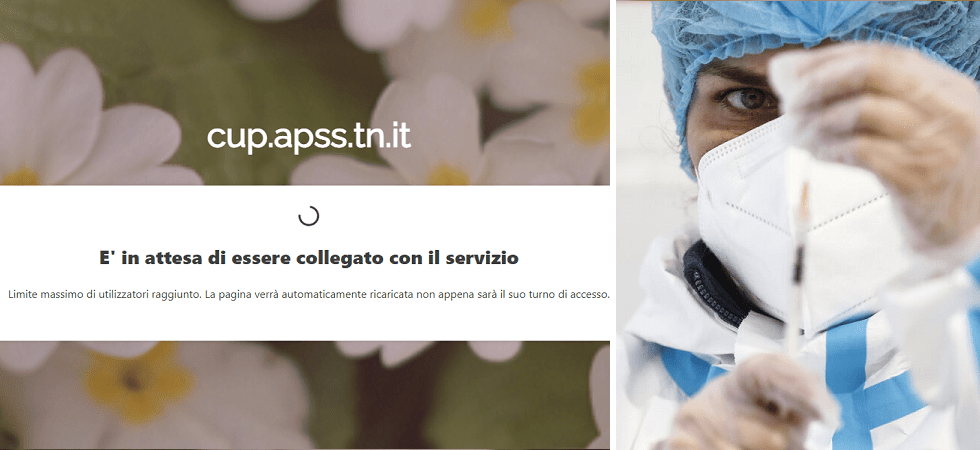 Vaccinazioni per over 80, l'Apss: Il sito sta reggendo alla grande richiesta di accessi''