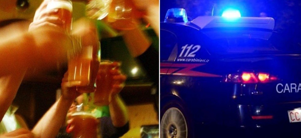 Coronavirus, nei guai 7 ragazzi dai 15 ai 17 anni: organizzano una festa a base di birra e prosecco
