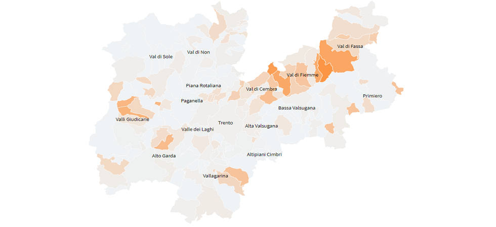Coronavirus, in Trentino meno di 500 positivi attuali