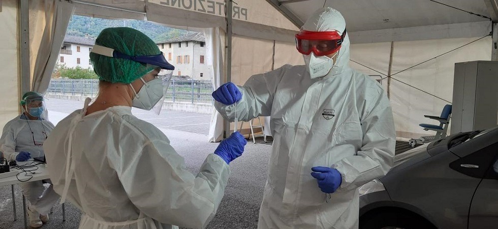 Coronavirus, in Alto Adige 62 positivi ma il rapporto contagi/tamponi scende allo 0,73%, Nessun decesso