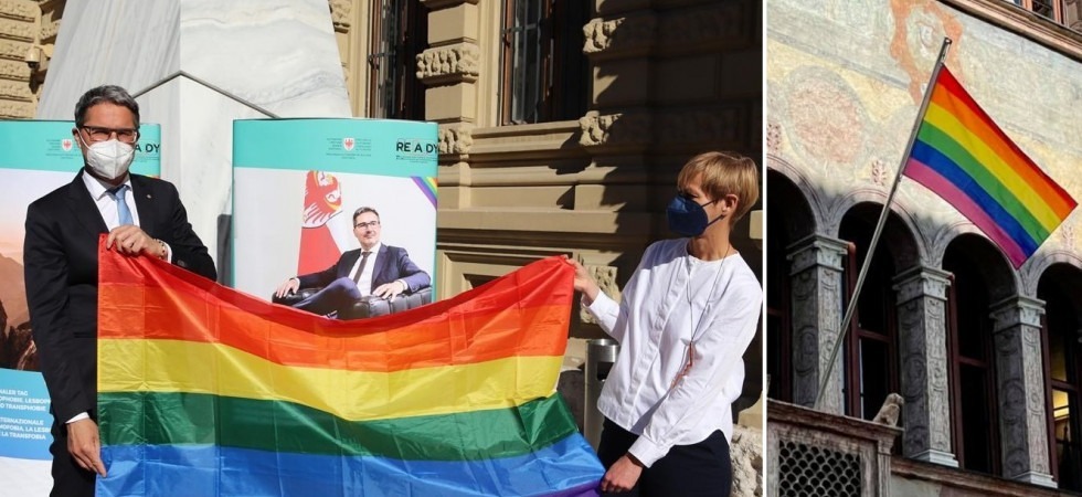 Giornata contro l'omofobia, Ianeselli e Kompatscher: Serve società aperta e tollerante''