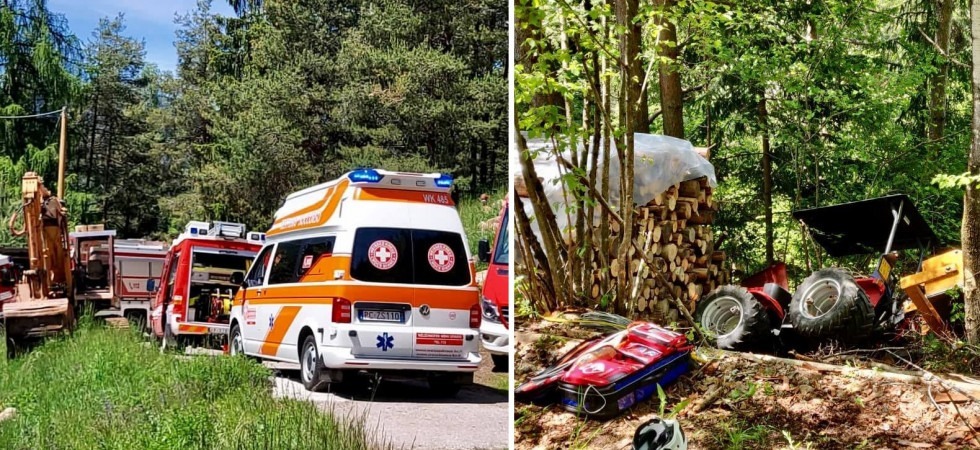 Dramma nei campi, Alois è rimasto schiacciato dal suo trattore