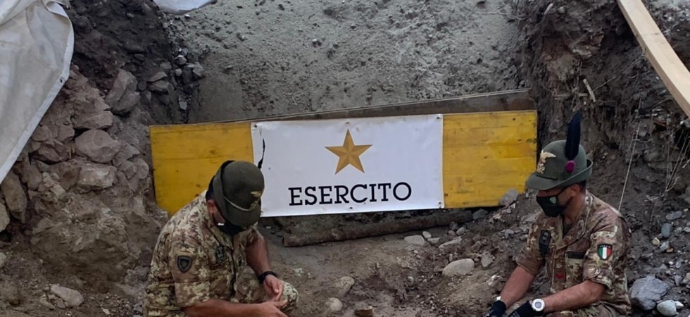 Esplosione a Mori, sorpresa e paura tra la popolazione ma era in azione il Genio Guastatori